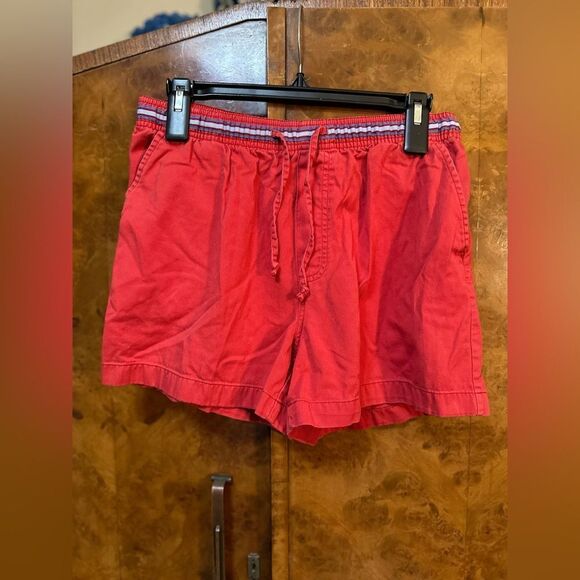 Faded Glory Pants - Faded Glory Red Drawstring Shorts